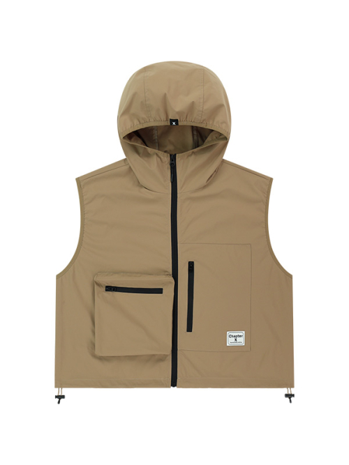 Жилет-безрукавка 3 Pocket Crispy Runners Beige