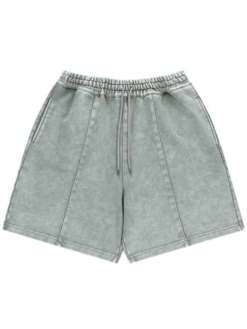 Плотные трикотажные шорты Pigment CP (Grey)