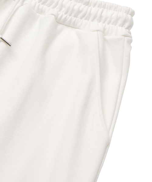 Small Poket Bermuda Sweat Pants _ Off White
