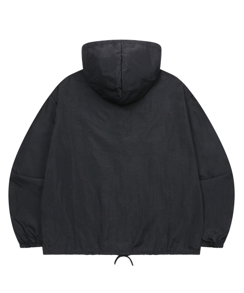 FLOAIR SEE-THROUGH HOOD RAIN WINDBREAKER (3COLOR)