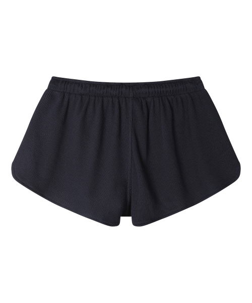 W) SUNDAY WAFFLE SHORT NAVY