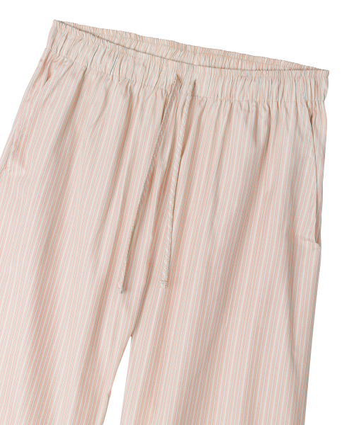 BEACH STRIPE PANT PINK