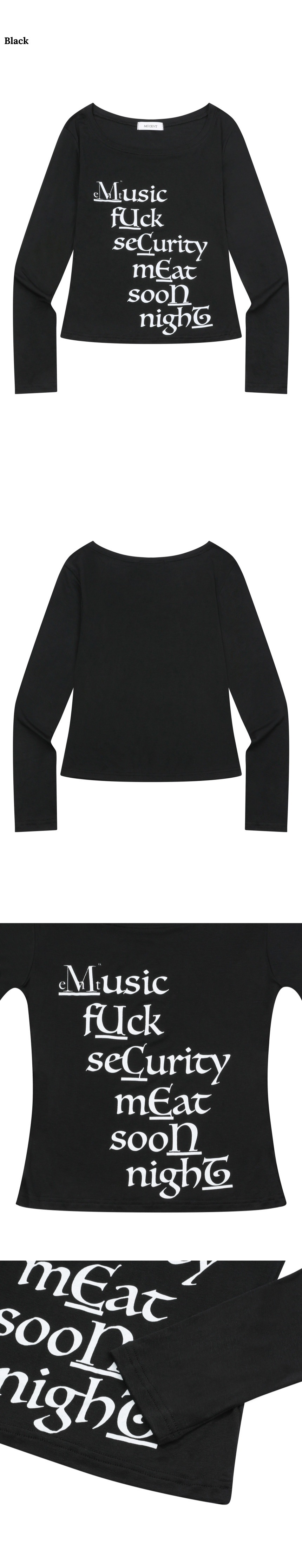 ◆MUCENT◆ Typer Lettering Uniqlo Long Sleeve Tee P0000BBG MUSINSA | MUCENT Typer Lettering Uniqlo Long Sleeve Tee