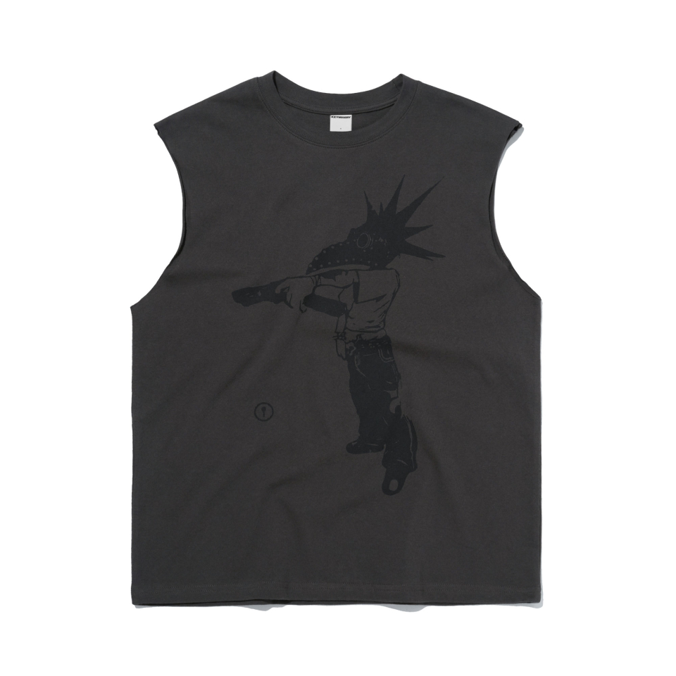 【KEYMISERY】Crow Key's Crop Sleeveless スリーブレス KEYMISERY】Crow Key's Crop Sleeveless スリーブレス Crow