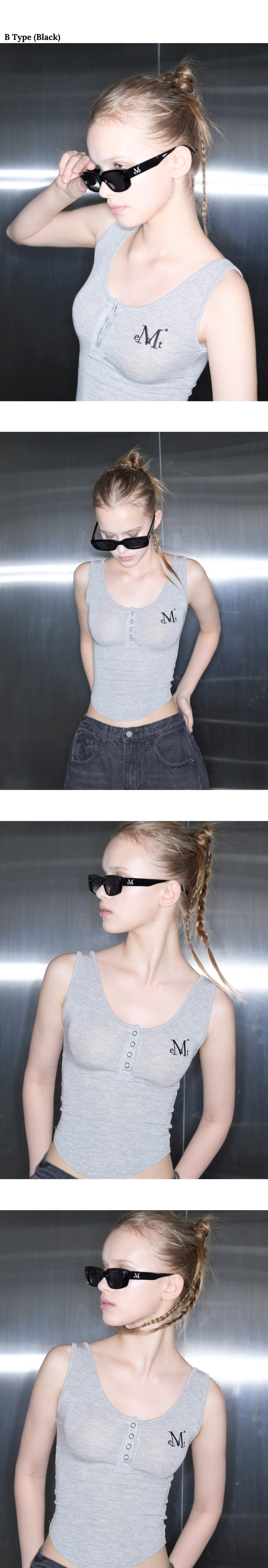 ★MUCENT★ Signature Logo Point Sunglasses Unisex MUSINSA | MUCENT Signature Logo Point Sunglasses Unisex