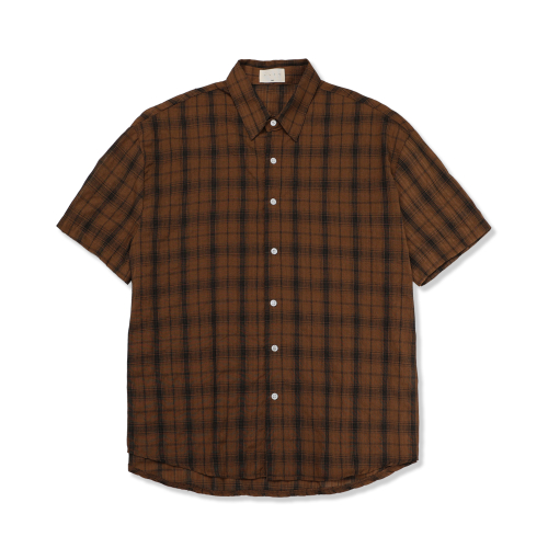 SUMMER VINTAGE NOI CHECK HALF SHIRT