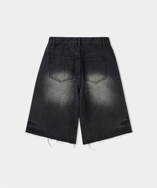 Джинсы Domingo с необработанным краем (Black)