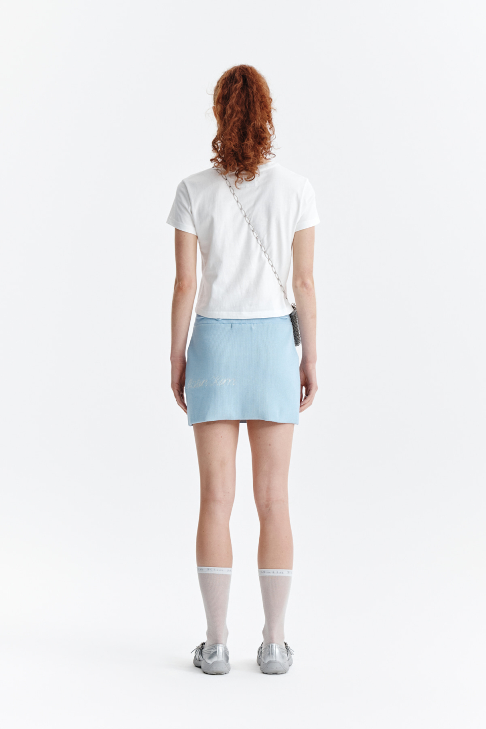 MUSINSA | MATIN KIM [追加20％OFF] DUSTY TYPO GRAPHIC CROP