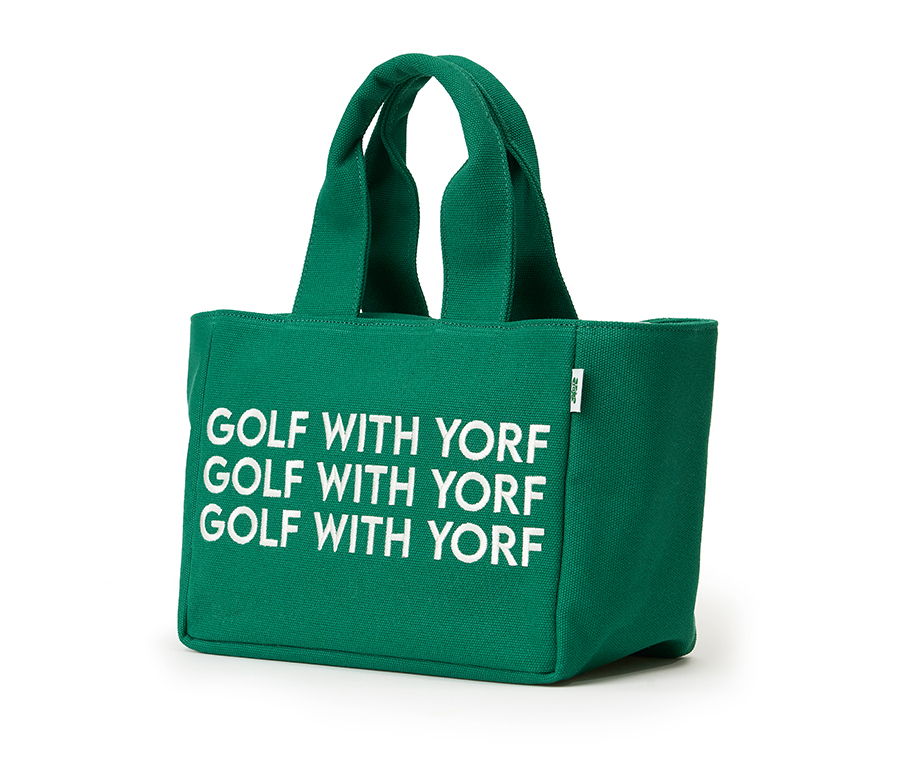 [YORF GOLF] YORF BOUCLE ECO BAG GREEN / 税込み YORF FIELD ECO BAG GREEN - YORF GOLF