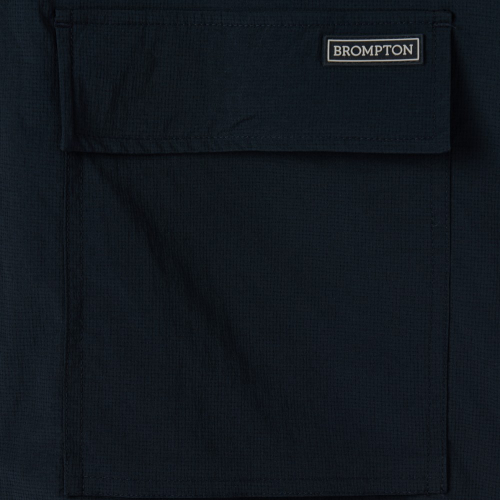 AIRO SEERSUCKER HALF SLEEVE SHACKET - NAVY (P252MJK188)