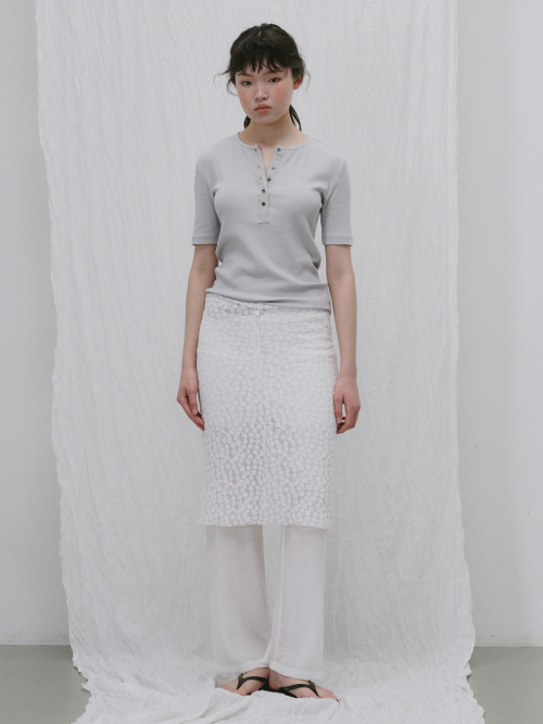 Плиссированные брюки на резинке (Dark Gray)