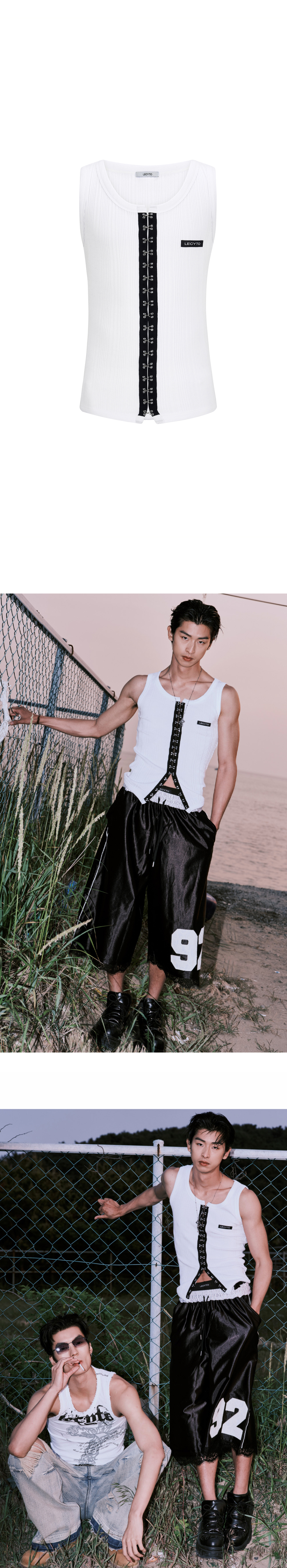 ★LECYTO★ VINTAGE SLEEVELESSWHITE MUSINSA | LECYTO VINTAGE SLEEVELESS_[WHITE]