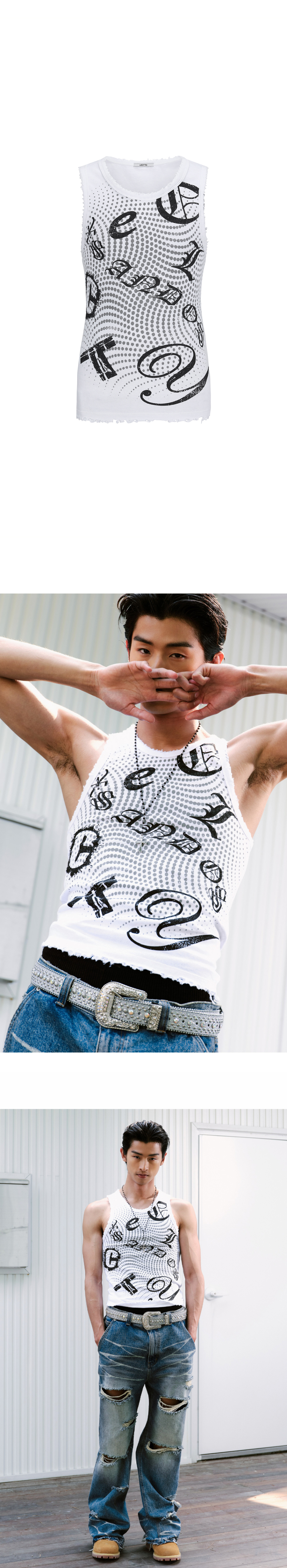 ★LECYTO★ Diploma SleevelessWhite MUSINSA | LECYTO Diploma Sleeveless_[White]