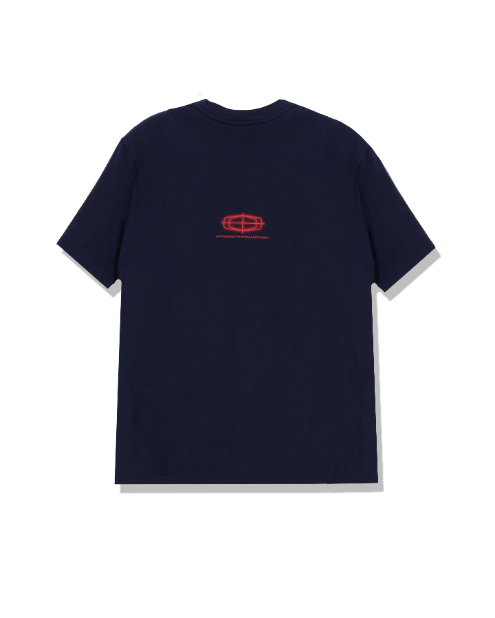 애프터매스(AFTERMATH) ATM LOGO TEE [NAVY] - 사이즈 & 후기