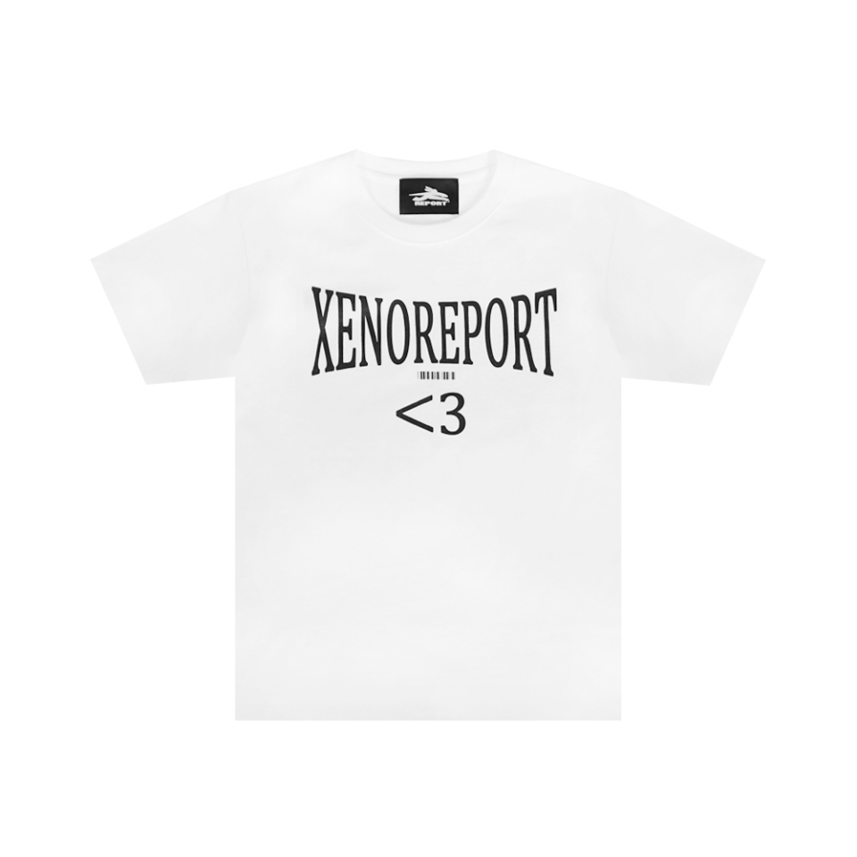 제노리포트(XENOREPORT) XENOREPORT TEE (WHITE) - 사이즈 & 후기 | 무신사