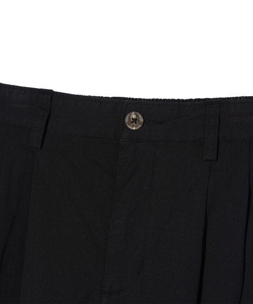Широкие брюки карго с защипами BLACK (LO3PU726-076)
