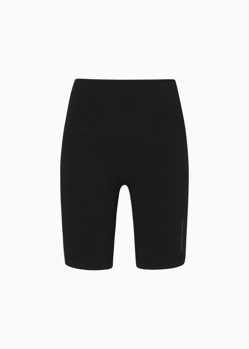 Спортивные шорты-легинсы с логотипом (BLACK/GRAY)