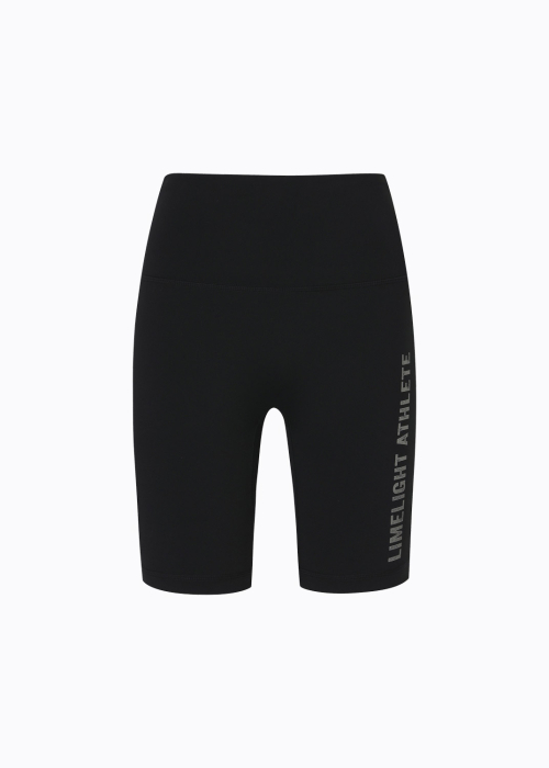 Леггинсы-шорты Limelight Big Logo Black/Grey
