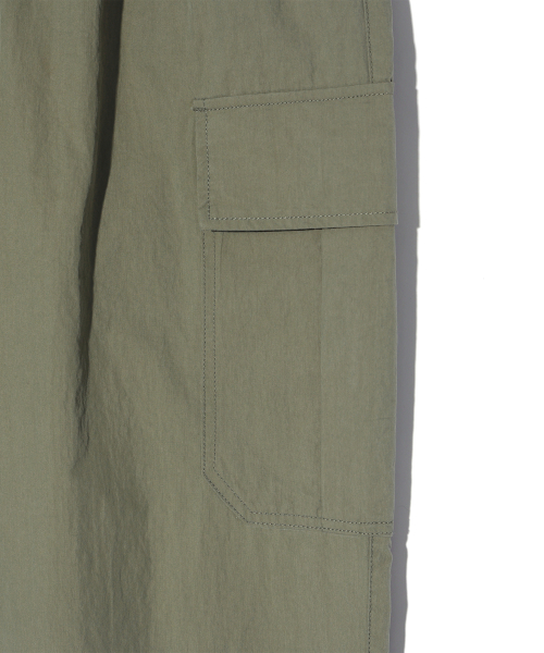 Широкие карго с двумя складками KHAKI (LP3PU724-048)