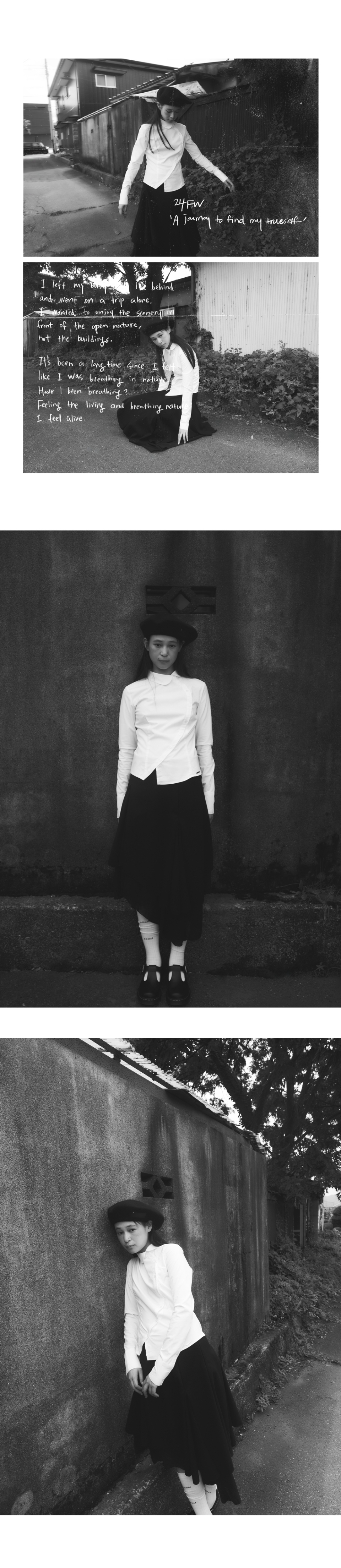 MUSINSA | MISEKI SEOUL Unbalanced layered skirt BLACK