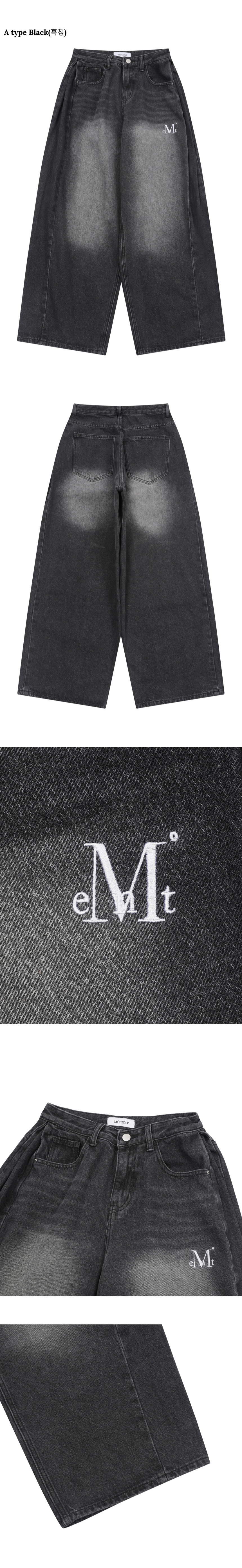 【MUCENT】 PENTA SIDE PINTUCK DENIM PANTS / 追跡付 MUSINSA公式 | MUCENT Penta Side Pintuck Denim Pants Unisex