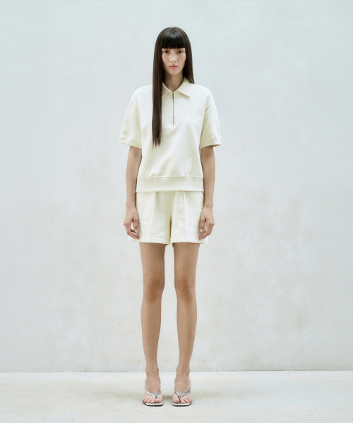 HALF ZIP SWEATSHIRT BUTTER