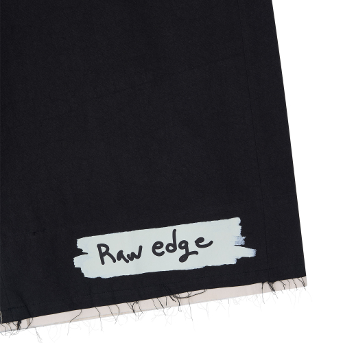 CUT OFF SHORTS BLACK