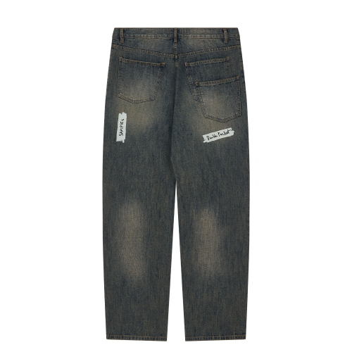 TRACES DENIM PANTS DARK INDIGO