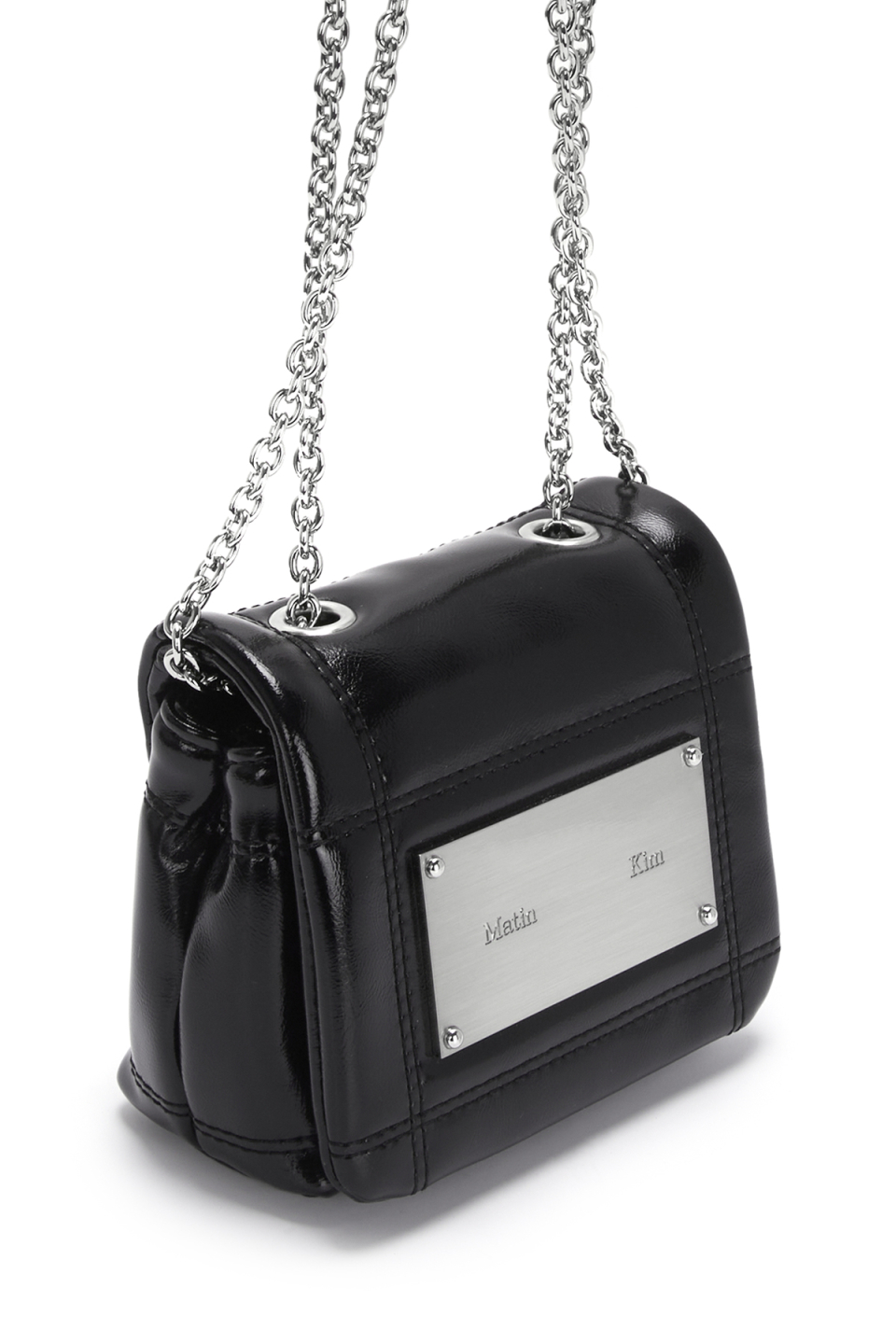 MUSINSA公式 | MATIN KIM CLASSIC CHAIN QUILTING MINI BAG IN BLACK
