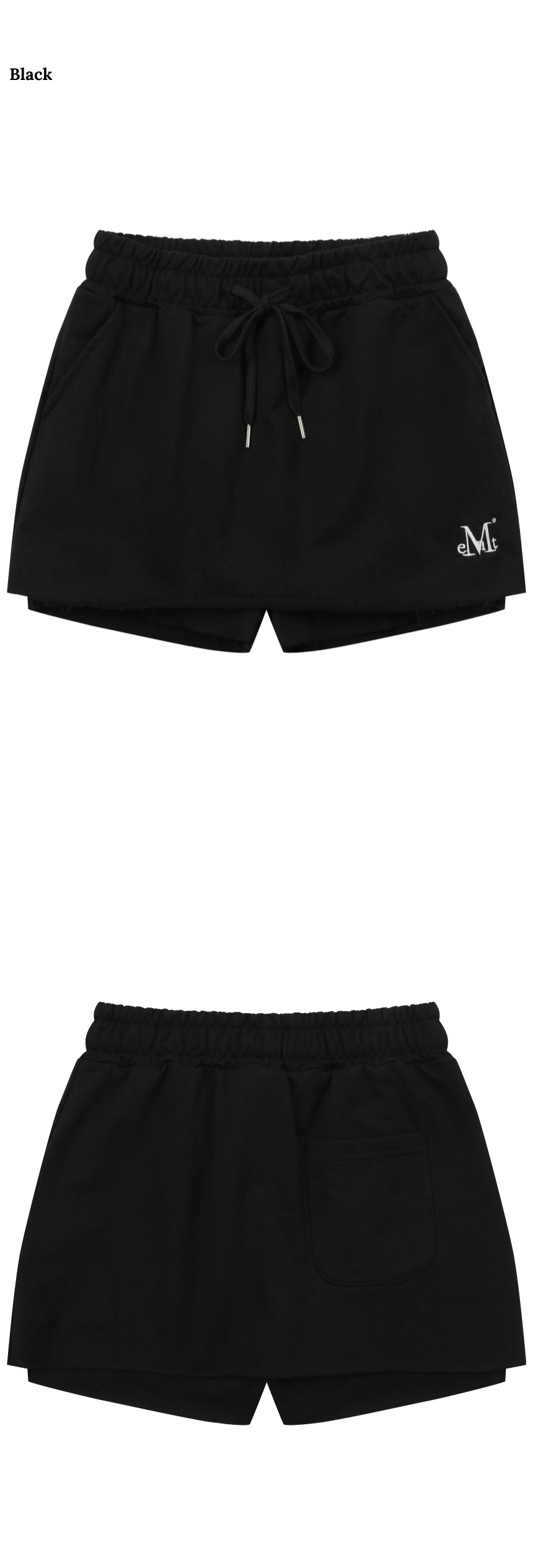 ☆韓国☆［MUCENT］DAMAGE SWEAT PANT SKIRT 2color MUSINSA | MUCENT damage sweat short skirt pants skirt pants