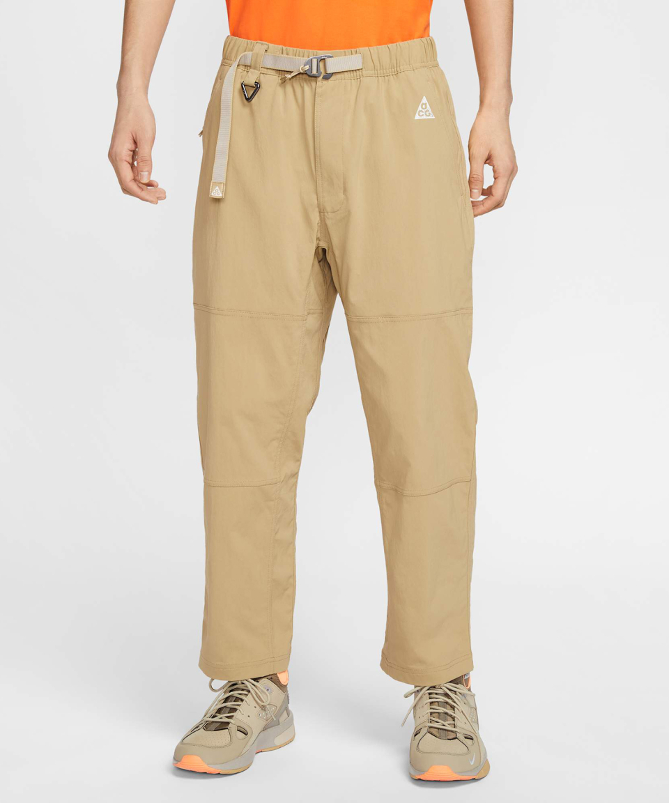 나이키(NIKE) ACG UV 하이킹 팬츠 M - 파라슈트 베이지:칼리지 그레이