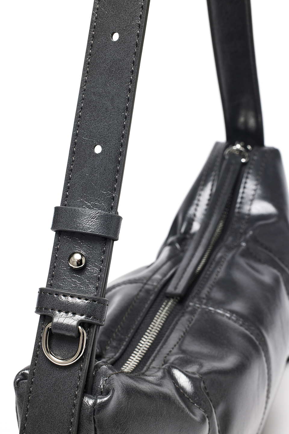 【MATIN KIM】3色★HALF SHIRRING RIBBON ROUND BAG l 関送込み ○MATIN KIM○HALF SHIRRING RIBBON ROUND BAG 3色 リボン 人気