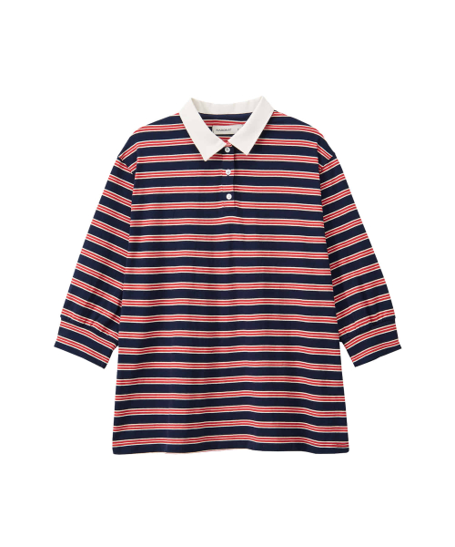 Stripe Over MTM (navy)