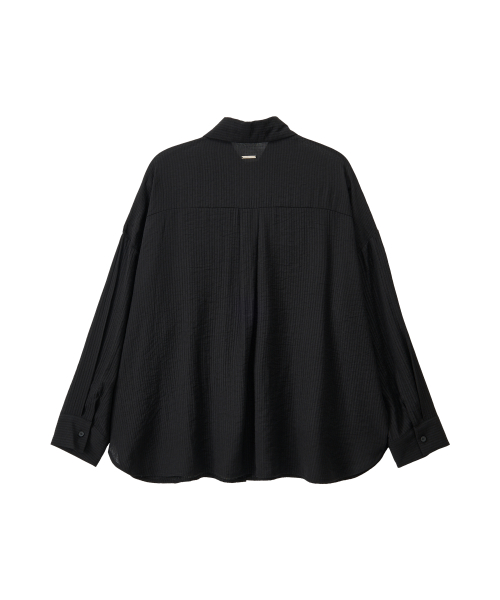 Summer Sheer Shirt (black)