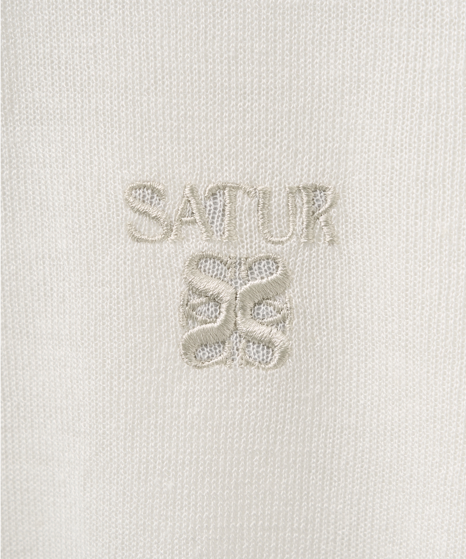 (W) Sheer Linen Long Sleeve Cardigan Cream