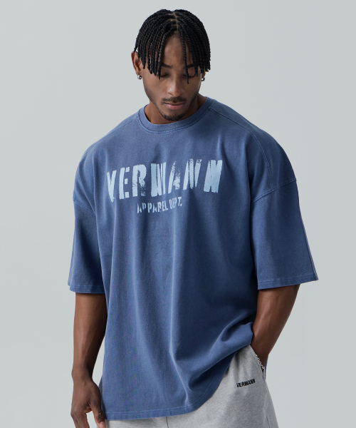 Pigment Essential Over-fit T-shirt 3colors [HEAVY COTTON]