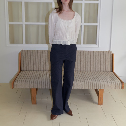Vintage boots cut pants - Navy