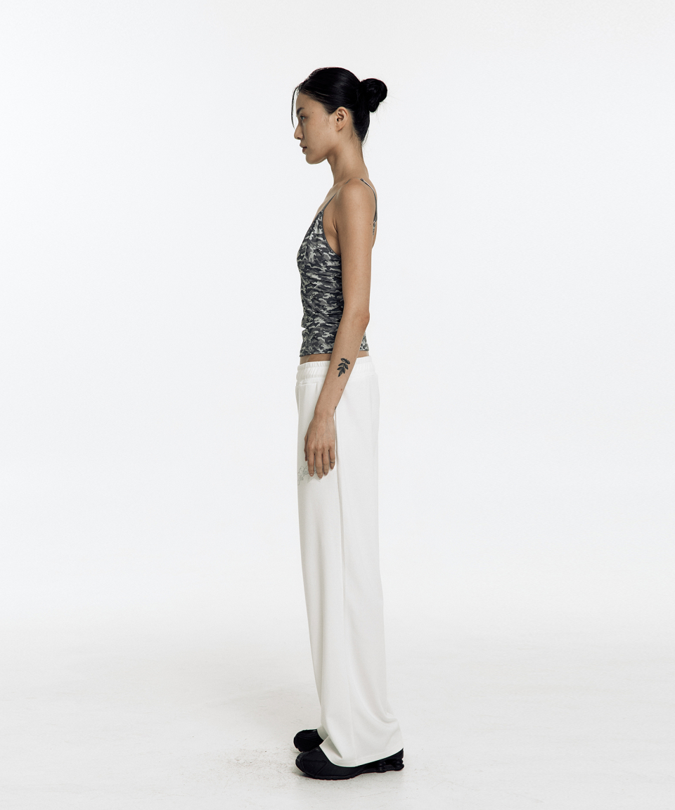 【KASHIKO】Scarf Sweat Pants MUSINSA | KASHIKO Scarf Sweat Pants White