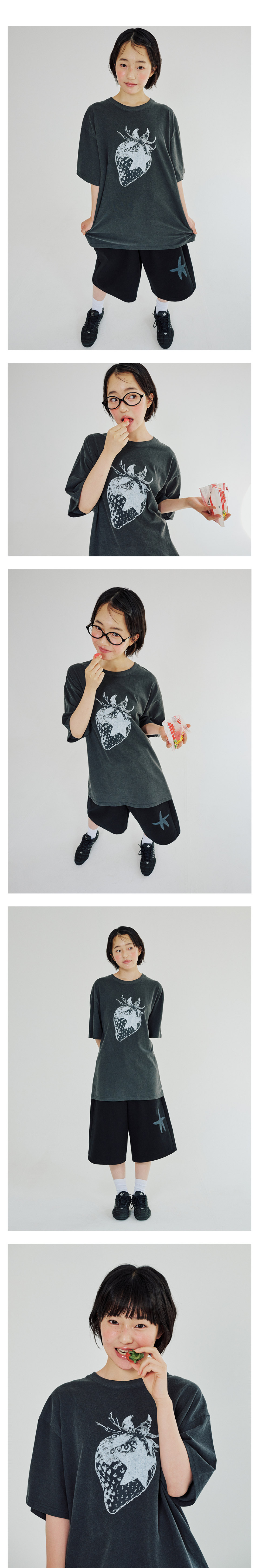 Tシャツ・カットソー [ITZAVIBE] STRAWBERRY STAR T SHIRT MUSINSA | ITZAVIBE STRAWBERRY STAR T SHIRT