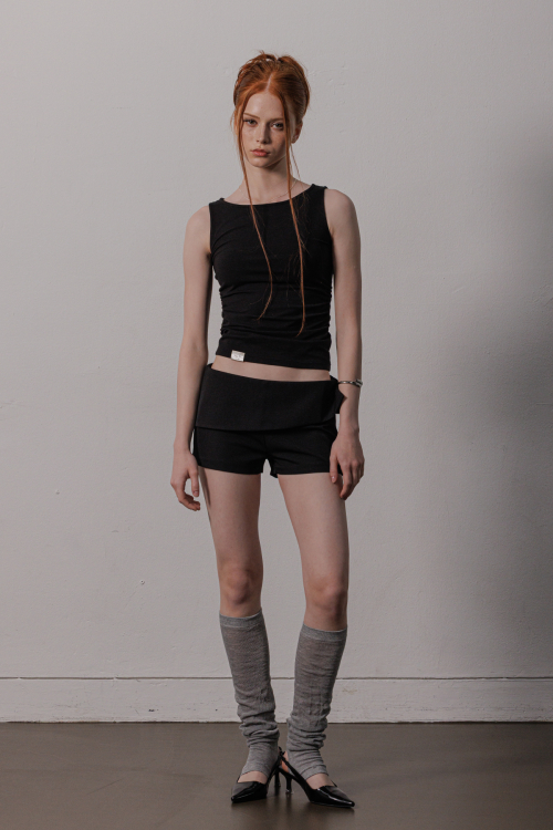 ( ) Easy tank top Black
