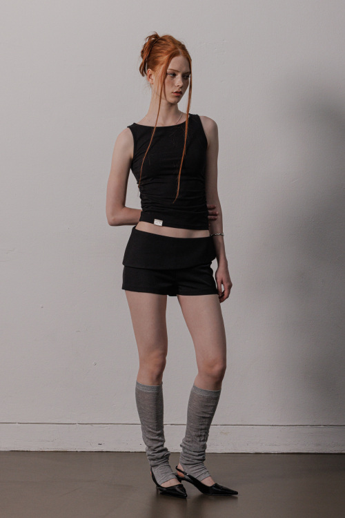 ( ) Easy tank top Black