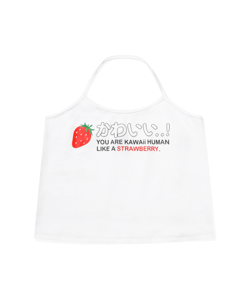 KAWAii Halterneck Top [White]