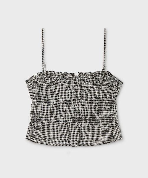 Dobby Check Blouse / WHBLG2541F