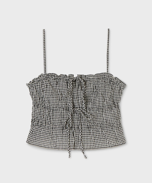 Dobby Check Blouse / WHBLG2541F
