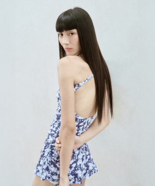 CROSS BACK TWO-PIECE SWIMSUIT