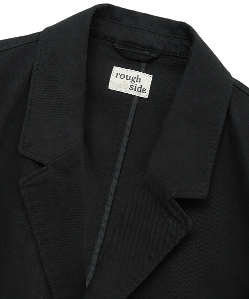 Brushed Slob Jacket Black