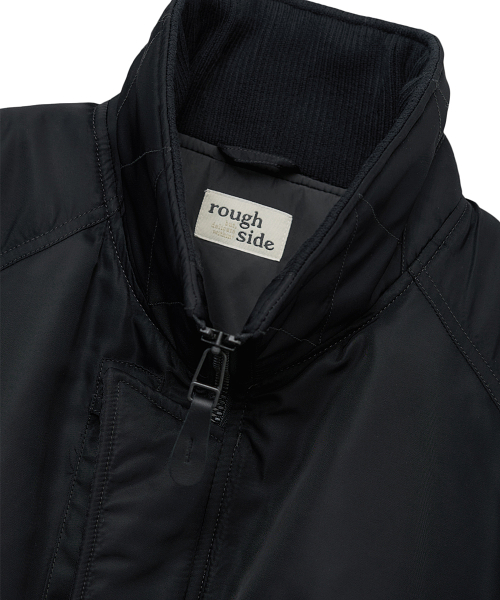 Aviator Bomber Ash Black
