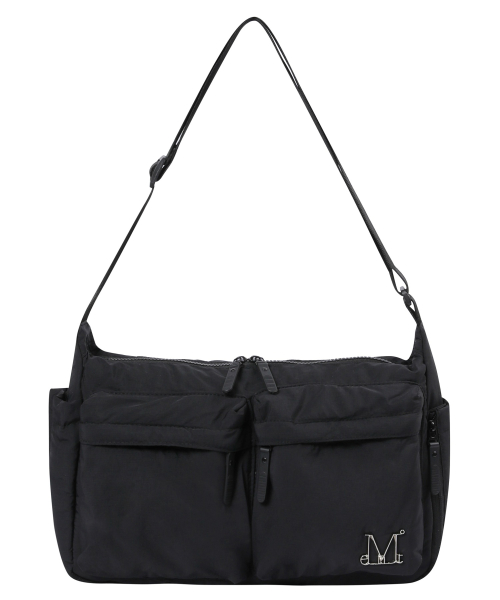 ARIMA METAL LOGO FRONT 2-POCKET CROSS BAG UNISEX