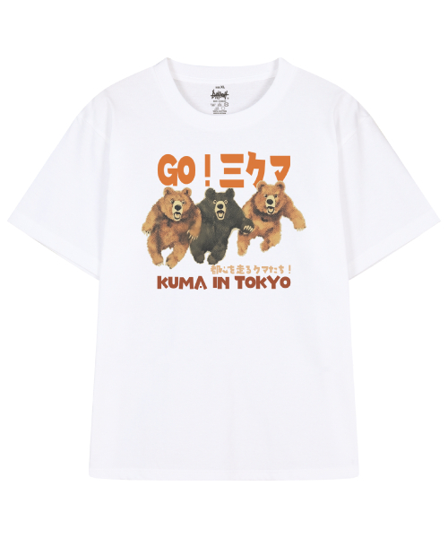 Футболка Go Three Kuma in Tokyo (3 colors)