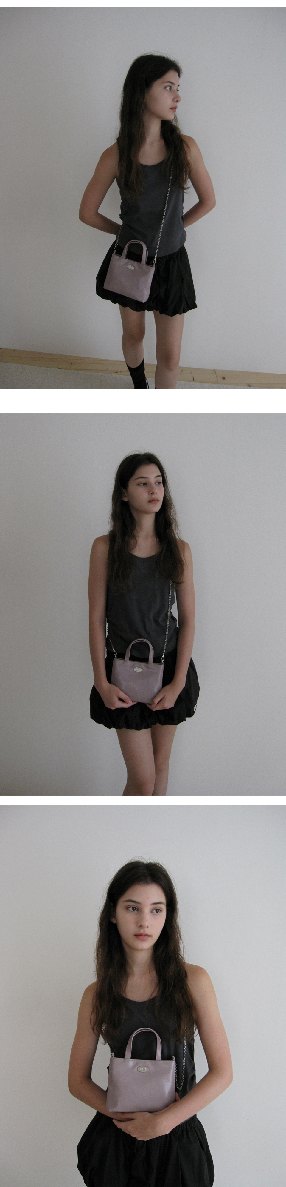 ★ dumaro★ Dion Small Two Way Crossbody Bag Lavender Dion MUSINSA | DUMARO Dion Small Two Way Crossbody Bag / Lavender